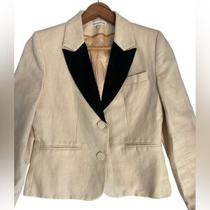 Emerson Made (Tuckernuck) linen blazer size 4 excellent condition! Beautiful